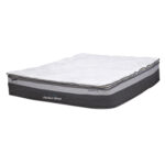 Voodi DUKE madratsiga HARMONY TOP 160x200cm, beež - Pilt 2