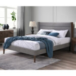 Voodi TEXAS madratsiga HARMONY DUO 160x200cm, hall - Pilt 2