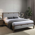 Voodi VOKSI madratsiga HARMONY DUO 160x200cm, hall - Pilt 2