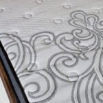 Voodi GLOSSY 160x200cm, madratsiga HARMONY DELUX, hall - Pilt 4