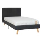 Voodi JUNO 90x200cm, madratsiga KUKA DUO 11 ZONE, hall - Pilt 2