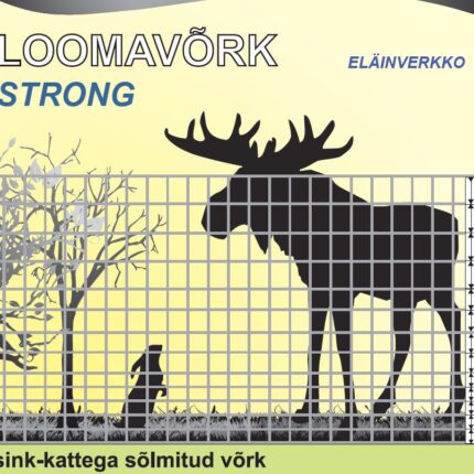 Loomavõrk STRONG punutud 50m rullis