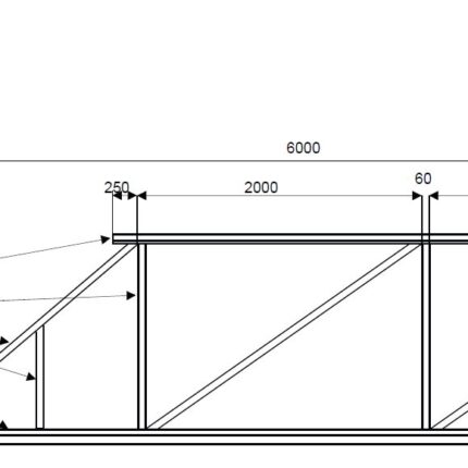 Liugvärava raam ava 4m RAL7016 – 1