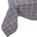 Laudlina LINEN 136x220cm, hall ruut - Pilt 3