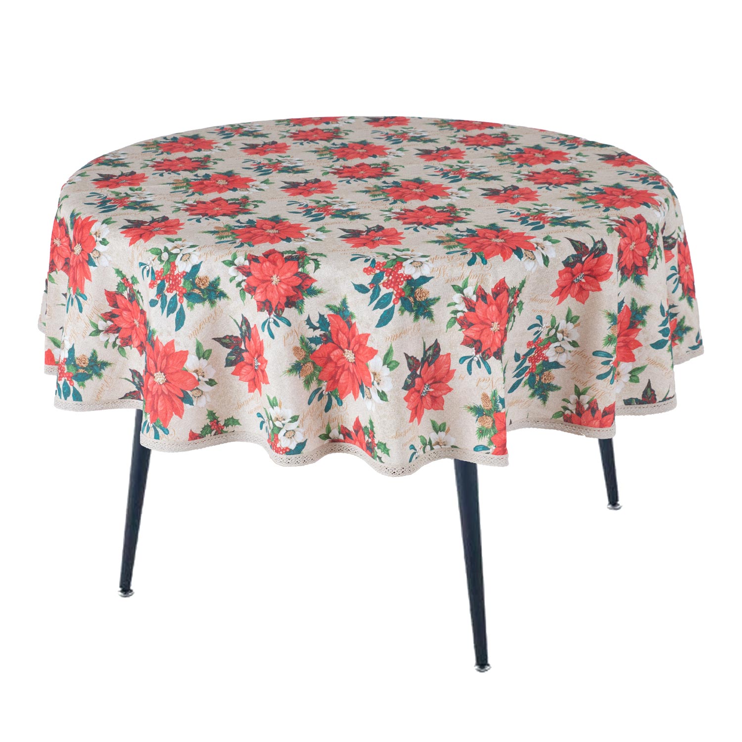 P0003396 Laudlina WINTER FLOWERS D170cm
