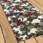 Linik WINTER FLOWERS 43x150cm, lindid - Pilt 3
