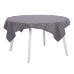 Laudlina LINEN 136x136cm, hall ruut - Pilt 2