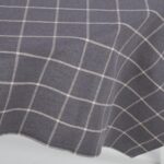 Laudlina LINEN 136x136cm, hall ruut - Pilt 3