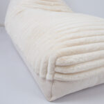 Kott-tool FJORD 130x80x20/70cm, valge - Pilt 2