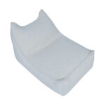 Kott-tool LARRY CAT 100x70x30/56cm, naturaalvalge - Pilt 3