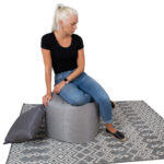 Tumba MITSU-MITSU 55x55xH45cm, hall - Pilt 3