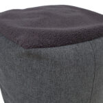 Tumba LAMB BAG 55x55xH45cm, tumehall - Pilt 2