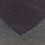 Tumba LAMB BAG 80x80xH30cm, tumehall - Pilt 3