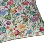 Padi HOLLY 45x45cm, rullkant, lilled - Pilt 3