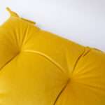 Toolipadi VELVET 2, 40x40cm, kollane - Pilt 2