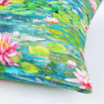 Padi HOLLY 45x45cm, roosad vesiroosid - Pilt 2
