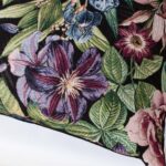 Padi HOLLY ROSE 68x68cm, must - Pilt 3