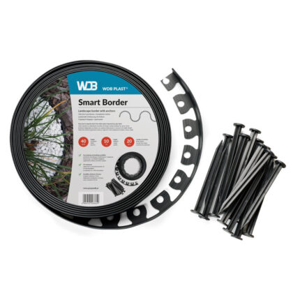 Peenraäär rullis 4cm 10m RAL9005 + 20 kinnitusnaela