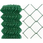 Punuvõrk PVC RAL6005 roheline 12,5m rullis - 1,0m - Pilt 2