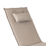 Lamamistooli kate WICKER 55x195xH3cm beež - Pilt 2