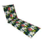 Lamamistooli kate SUMMER FLOWER 55x190x5cm, tume lillemuster - Pilt 2