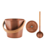Saunaämber RENTO COPPER 5L, H35cm - Pilt 4