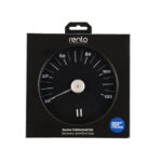 Sauna termomeeter RENTO BLACK, D15cm - Pilt 2