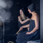 Sauna termomeeter RENTO BLACK, D15cm - Pilt 5
