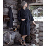 Hommikumantel RENTO GREY, S/M - Pilt 2