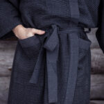 Hommikumantel RENTO GREY, S/M - Pilt 3
