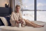 Hommikumantel RENTO BEIGE S/M - Pilt 7