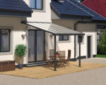 Varikatus terrassile Olympia 3x3,05 hall/kirgas - Pilt 3