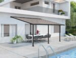 Varikatus terrassile Olympia 3x5,46 hall/pronks - Pilt 3