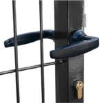 Jalgvärav STRONG laiusega 1m RAL7016 hall - 0,95m - Pilt 3
