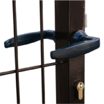 Jalgvärav STRONG laiusega 1m RAL8017 pruun - 1,45m - Pilt 2