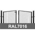 Autovärav laiusega 4m RAL7016 hall – 1