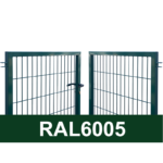 Autovärav STRONG laiusega 4m RAL6005 roheline – 1