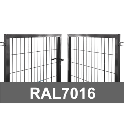Autovärav STRONG laiusega 4m RAL7016 hall – 1