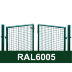 Autovärav laiusega 3m RAL6005 roheline – 2