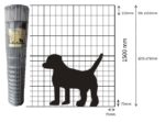 Koeravõrk/loomavõrk keevitatud 25m rullis - 1,95m - Pilt 2