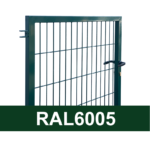 Jalgvärav STRONG laiusega 1m RAL6005 – 1