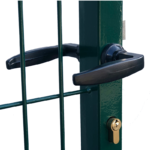 Jalgvärav STRONG laiusega 1m RAL6005 - 0,95m - Pilt 2