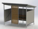 Suitsetamise paviljon 2x3m - Pilt 2