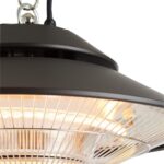 Halogeen-infrapuna terrassisoojendi must 1500w ÜMAR - Pilt 3