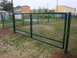 Autovärava raam laiusega 4m RAL6005 roheline - 1,65m - Pilt 2
