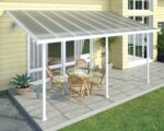 Varikatus terrassile Feria  3x5,46 valge/kirgas - Pilt 5