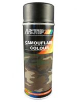 Maskeerimisvärv Camouflage RAL 9021 must 400ml, Motip - Pilt 4