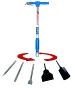 Pneumaatiline multitööriist AERO SPADE, 5-in-1, Scheppach - Pilt 4