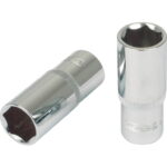 3/8" kuuskantpadrun CHROMEplus, pikk 13mm, KS Tools - Pilt 4
