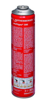 Gaas MULTIGAS 300 600 ml 1900°C, Rothenberger - Pilt 3